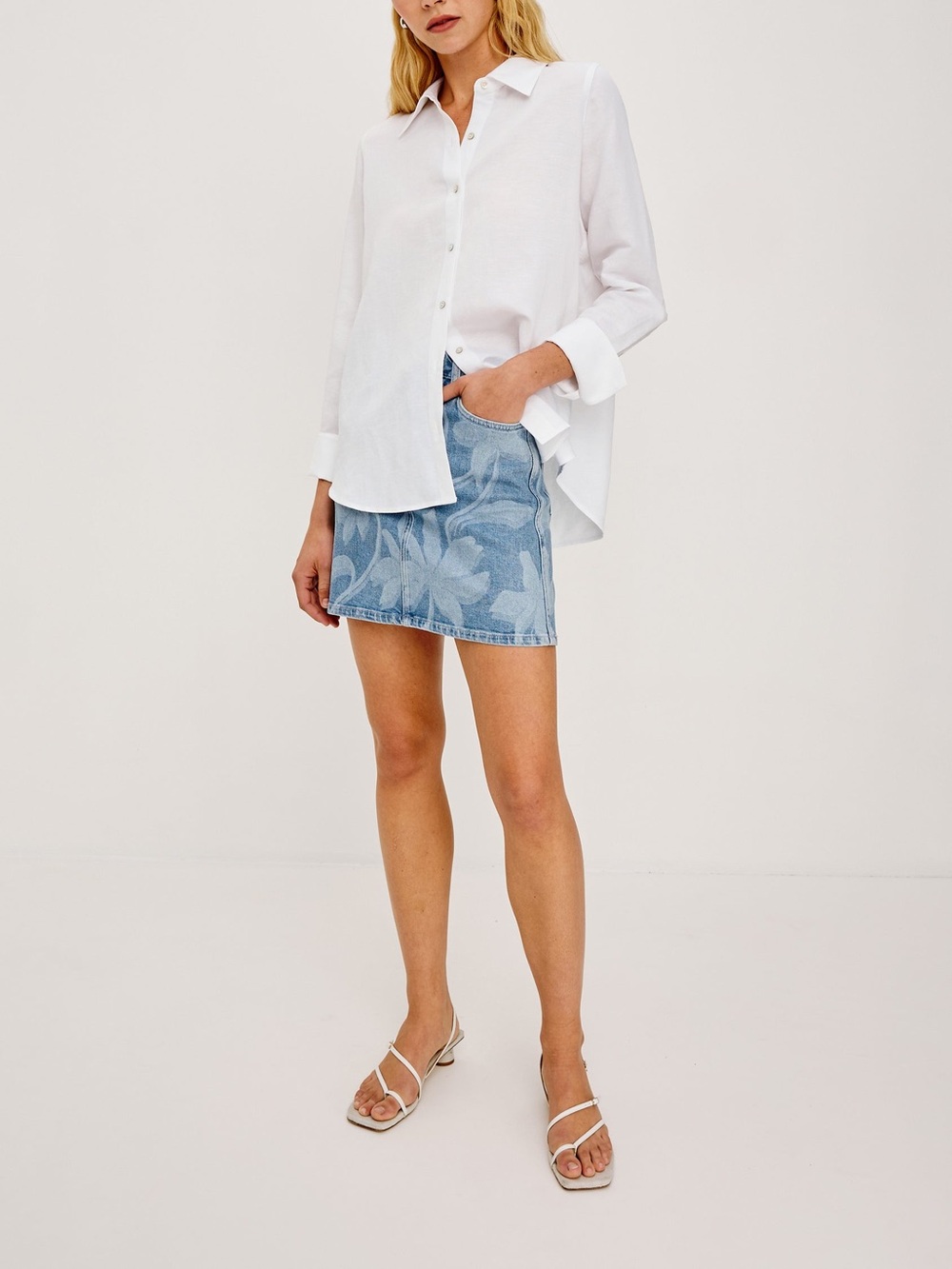 Rails Burbank Skirt Floral Laser NWT Size 25